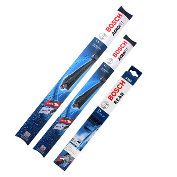 Bosch (bosch) wiper/windshield wiper/wiper blade front and rear set is suitable for (nissan tiida)