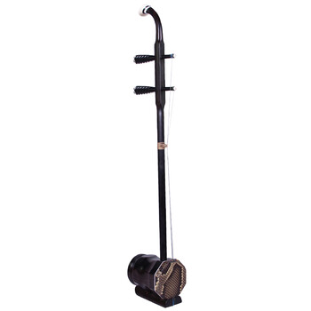 Fanchao ethnic stringed instrument ebony zhonghu instrument zh-03 wooden axis bafangqin tube front and back round free accessories