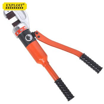 Exploit manual hydraulic steel cutter 8-12t fast steel cutter 12t cuts 4-22mm thick steel bars expsc-20