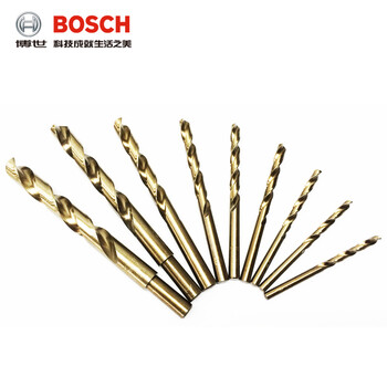 Bosch (bosch) bosch cobalt twist drill bit original double blade cylindrical double flute high quality 10 points 5mm