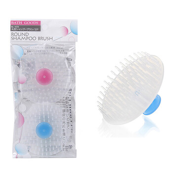 Sp sauce japanese imported shampoo brush soft and hard silicone head massager scalp shampoo brush to remove itching and smooth hair comb 2 packs