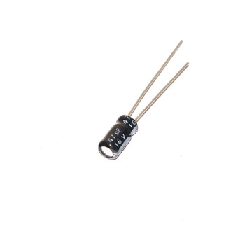 Taotimeclub electrolytic capacitor 16v/47uf volume 4*7 aluminum electrolytic capacitor (10 pieces)
