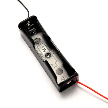 Taotimeclub 18650 battery box single battery box 1 cell/charging stand with thick cable