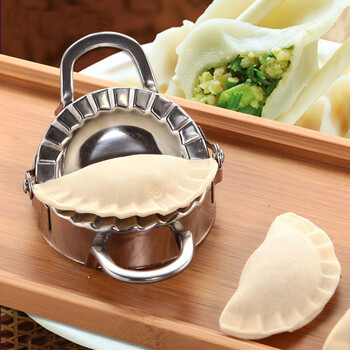 Cassina dumpling artifact 304 stainless steel cutting mold to pinch dumpling model kitchen gadgets 304 stainless steel diameter 9.5cm inner diameter 7.5cm