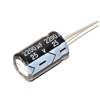 Taotimeclub electrolytic capacitor 25v/2200uf volume 13*21 aluminum capacitor 10 pieces