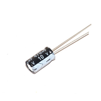 Taotimeclub electrolytic capacitor 10v/470uf volume 6*12 aluminum electrolytic capacitor 10 pieces