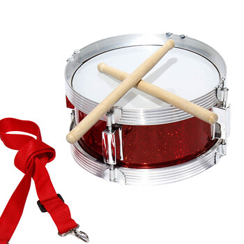 Qibaoju 8-inch pearlescent snare drum, toddler snare drum, toy drum, practice teaching drum