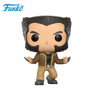Funko pop marvel wolverine logan wolf uncle figure model doll ornament creative gift gift