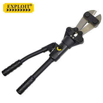 Exploit manual hydraulic rebar shear hydraulic scissor rebar cutting machine shearing range 4-12mm expyq-12c