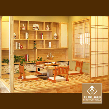Chiba yaju japanese-style tatami solid wood floor customization beijing small bedroom tatami wardrobe bookcase customization solid wood solid wood customization door-to-door measurement and installation