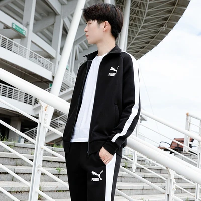 プーマプーマジャケットメンズ22春公式新製品t7シリーズカジュアルスポーツウェアウォームトップ