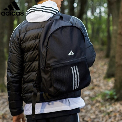 adidas Adidas backpack men and women bag sports student school bag travel  backpack FS8331 classic