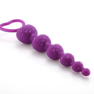 Lulu (lulu) anal plug with beads, adult sex toy for men and women, Q3 heart-shaped Lulu (lulu) anal plug with beads, adult sex toy for men and women, Q3 heart-shaped
