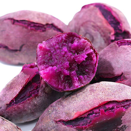 紫薯新鲜(大中小果混装紫薯)健康红薯农家地瓜10斤番薯自种 10斤装中