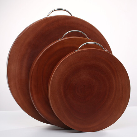 合善 越南进口桃花芯木实木砧板/菜板 无拼接 防开裂 防发霉 天然健康