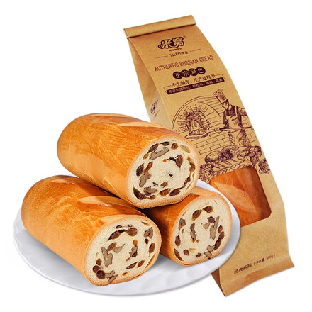 米窝(mewoo) 列巴面包俄罗斯大列巴300g 无添加营养早餐手撕面包糕点