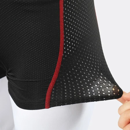 Cavalry cycling underwear shorts riding suit male and female silicone cushion breathable quick-drying mountain bike road bike pants seat cushion equipment black XL size