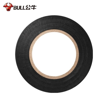 Bull BULL electrical tape PVC electrical insulation tape flame retardant low temperature black 9 meters 10 packs