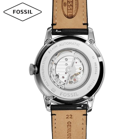 Fossil fossil watch male European and American hollow mechanical watch fashion waterproof male student watch birthday gift Valentine's Day gift ME3104