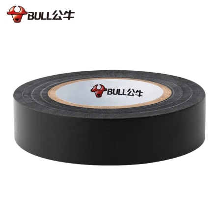 Bull BULL electrical tape PVC electrical insulation tape flame retardant low temperature black 9 meters 10 packs