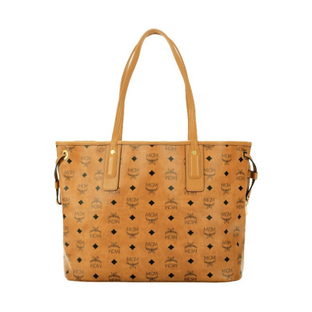 MCM Ladies Brown Medium Reversible Shopping Bag Tote Bag MWPAAVI02CO001