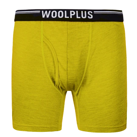 Naturally Inspired Australian 100% Merino Wool Classic Antibacterial Boxer Underwear Dry and Odor Resistant 100161 100161801-Yellow L
