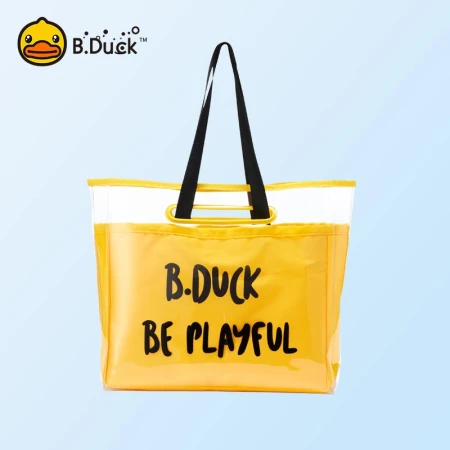 B.Duck Little Yellow Duck Waterproof Handbag Swimming Bag Dry Wet Separation Bag Swimming Fitness Supplies Storage Bag