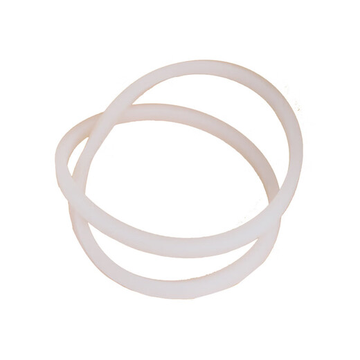 Lihaitun stainless steel manhole cover seal ring flange slot silicone gasket reaction kettle pressure tank rubber strip gasket silicone ring DN500 manhole inner gasket 8*8mm