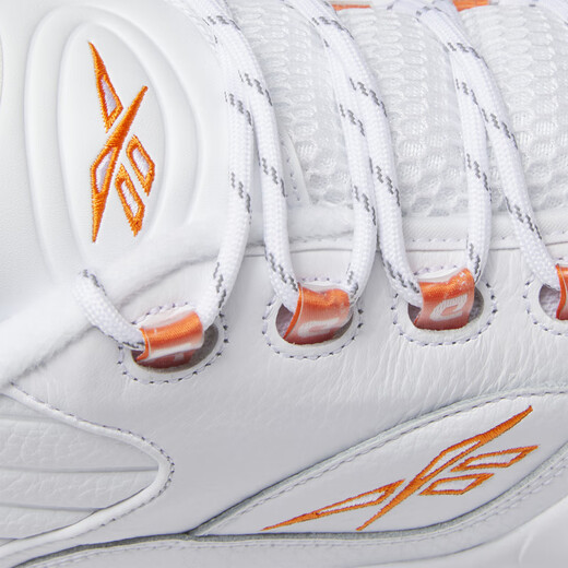 Reebok men and women QUESTION MID orange toe retro sports practical basketball shoes HR1049 41