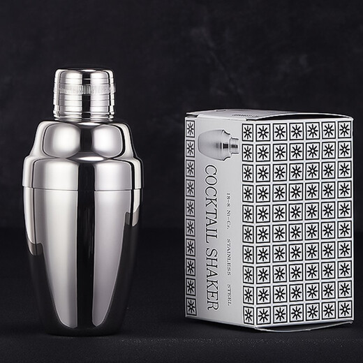 Bar soul YUKIWA classic three-stage shaker imported from Japan, professional bartender shaker shaker yukiwa mirror light 500ml