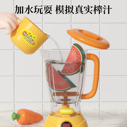 麦乐宝  MAILIPOX儿童生日过家家榨汁机厨房玩具女孩水果切切乐男孩宝宝六一儿童节