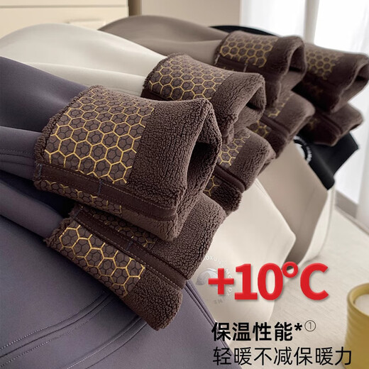 Jerry Mock 3D Dragonfly Shark Pants Women's Outerwear High Waist No Embarrassing Line Autumn and Winter Velvet Leggings Butt Lifting Barbie Pants Cold Brown - Medium Warm Style Suitable for 0~15 M Recommended 90-105 Jin Jin is equal to 0.5 kg