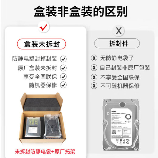 Dell (DELL) server workstation hard drive enterprise-class mechanical storage hard drive 600GB SAS 10000PRM 2.5-inch accessories