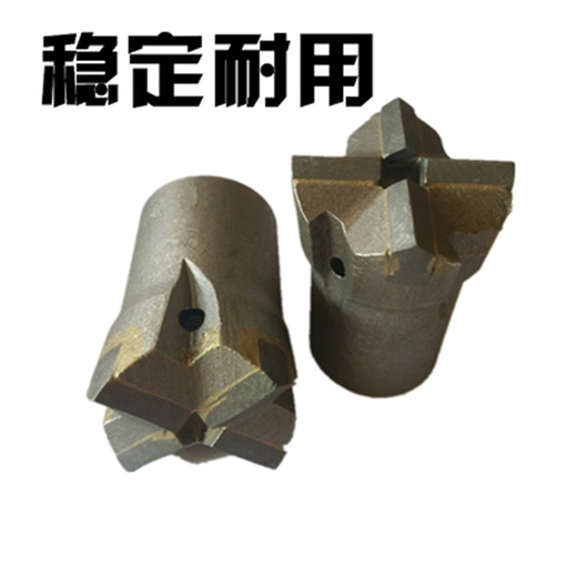 Gongtu cross rock drill drill bits 28 to 80 various models alloy drill hardware cutting tools pneumatic wind drill impact drill bit 36mm high quality