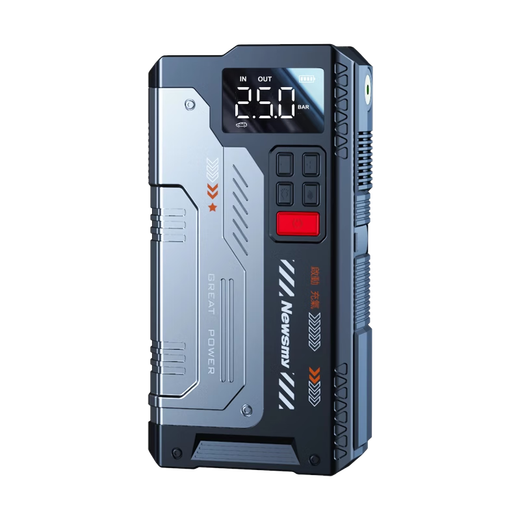 Newman (Newsmy) 3C certified V6 car emergency starting power supply with power bank air pump all-in-one car battery power bank motorcycle air pump outdoor strong start 12000mAh