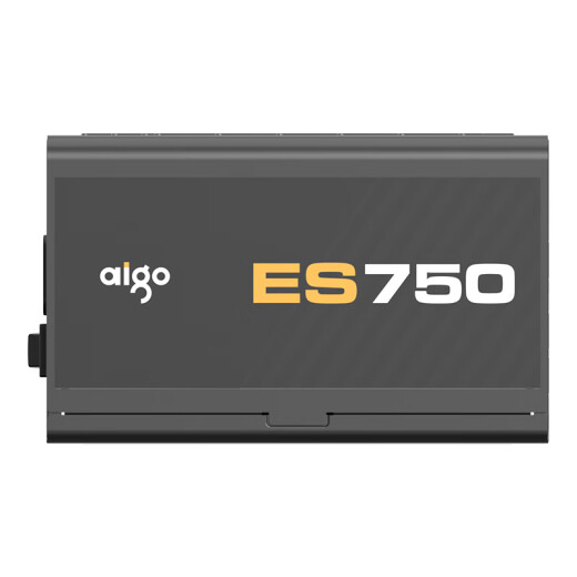 Aigo Esports ES750WATX3.0 Gold Medal Full Module Black Desktop Computer Host Power Supply (80PLUS Gold Medal/Native PCIE5.0/Large Single Channel 12V)