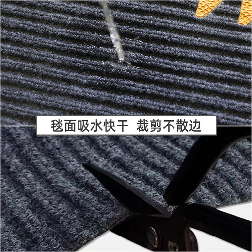 Zunxun Welcome Floor Mat Large Floor Mat Large Area Entry Welcome Door Mat Non-slip Water Absorbent Shop Hotel Large Big Red - Safe Access Collection and Purchase Priority 90x120cm Hemming on all sides