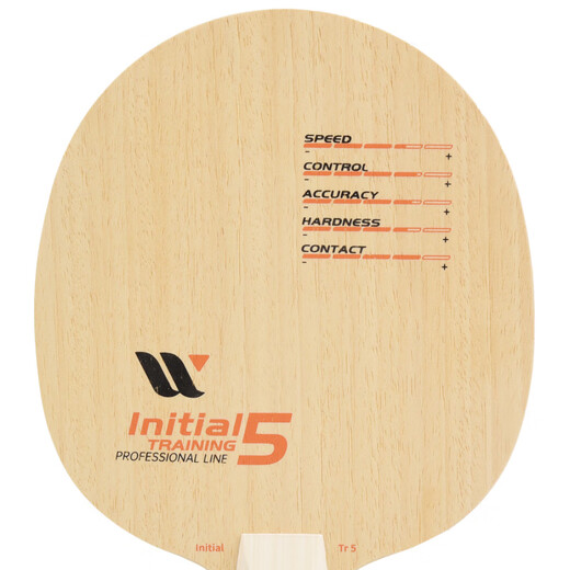 莹恋WINION严选 乒乓球拍五层纯木乒乓球底板起点训练5 横拍横板