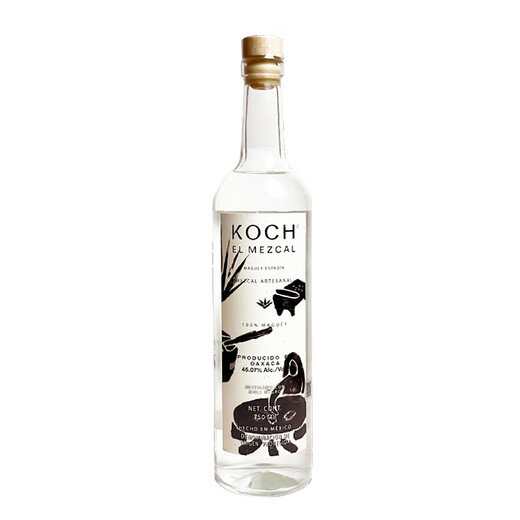 梅斯卡尔龙舌兰洋酒 tequila龙舌兰酒调酒基酒 蔻赤传统黑摩尔龙舌兰酒 750mL 1瓶