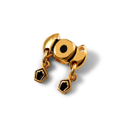 An Feng Vientiane Back Cloud Five Eyes Six Links 18K Gold Original Design Tibetan Style Back Cloud Wenwan Rope Accessories Men Vientiane