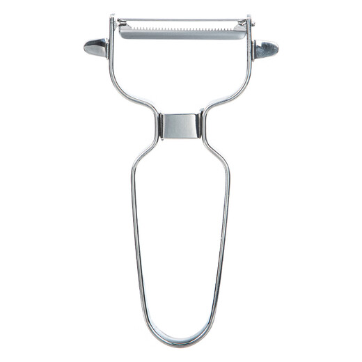 Frost Mountain Stainless Steel Peeling Knife Zigzag Fruit Peeling Knife Multifunctional Potato Peeler Fruit Planer Peeling Knife Serrated Blade Length 13cm* Width 7.5cm