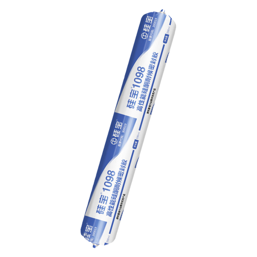 Siliconbao 1098 muro cortina pegamento resistente a la intemperie sellador de silicona neutra muro cortina solar pegamento de vidrio impermeable desplazamiento de 50 niveles 1098 gris 590 ml con boquilla de pegamento