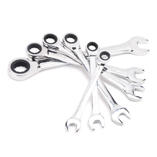 ELECALL fixed head ratchet wrench 13mm quick opening dual-purpose torx wrench labor-saving industrial household ET090113