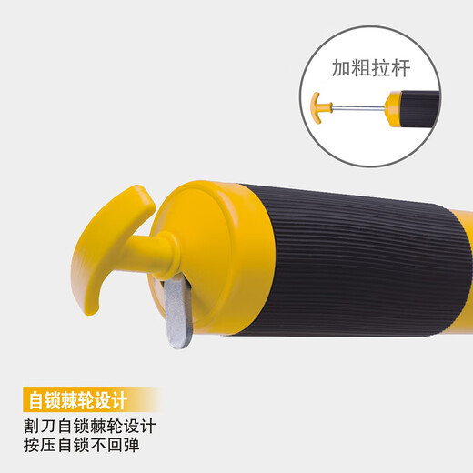 KELTONN labor-saving high-pressure butter gun 600CC butter gun single-pressure oiler butter machine manual auto repair tool KT50102