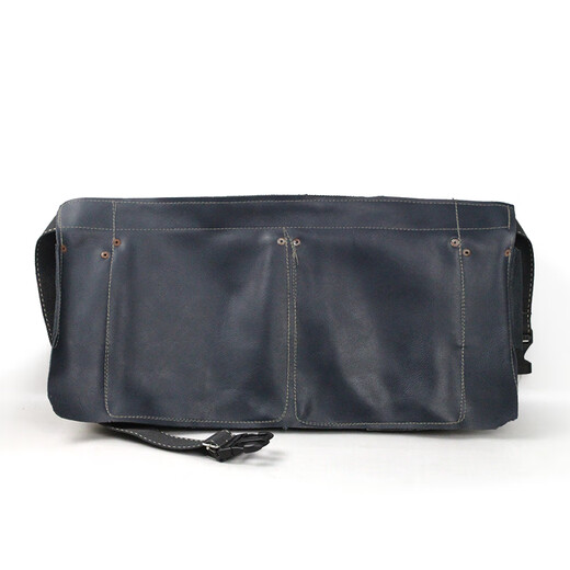 Xunliba nail bag tool bag thickened canvas leather waist bag carpenter electrician packaging repair repair nail pocket construction site pure leather model