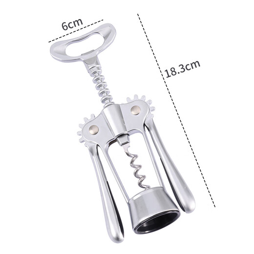 Baijie red wine beer bottle opener manual bottle opener straight head wine knife wine opener wine opener multi-function bottle opener