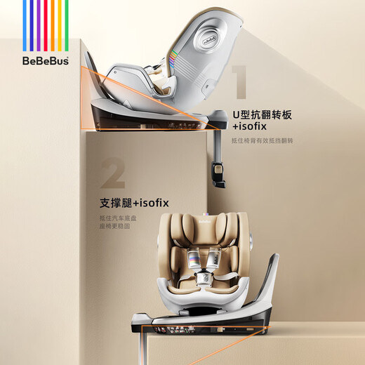 Bebebus Astronomer child safety seat 0-7 years old 360 degree rotating baby seat Astronomer Pro