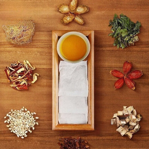 Zutaten für die Verwendung in den Neijing Maulbeerzucker Tee 150 g Chrysanthemen Cassia Samen Mulberry Blätter grünes Geld Weidenblätter Mais Haut Orange Peel Hawthorn Gartenia Summer Health Tea 3 Taschen 90 Packungen Behandlung Paket Paket