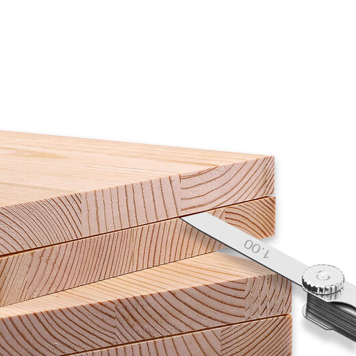 Three-quantity high-precision 0.02 feeler gauge gap gauge single-piece thickness gauge set feeler gauge 17-piece set (0.02-1.0mm) feeler gauge *100mm