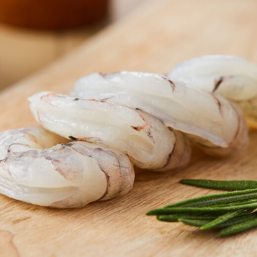 Jingdong Supermarket Directly Procured Black Tiger Shrimp from Overseas 1Jin Jin is equal to 0.5kg/bag 45-55 pcs, shrimp deveined, self-operated seafood, hot pot breakfast